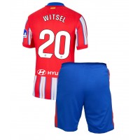 Camiseta Atletico Madrid Axel Witsel #20 Primera Equipación Replica 2024-25 para niños mangas cortas (+ Pantalones cortos)